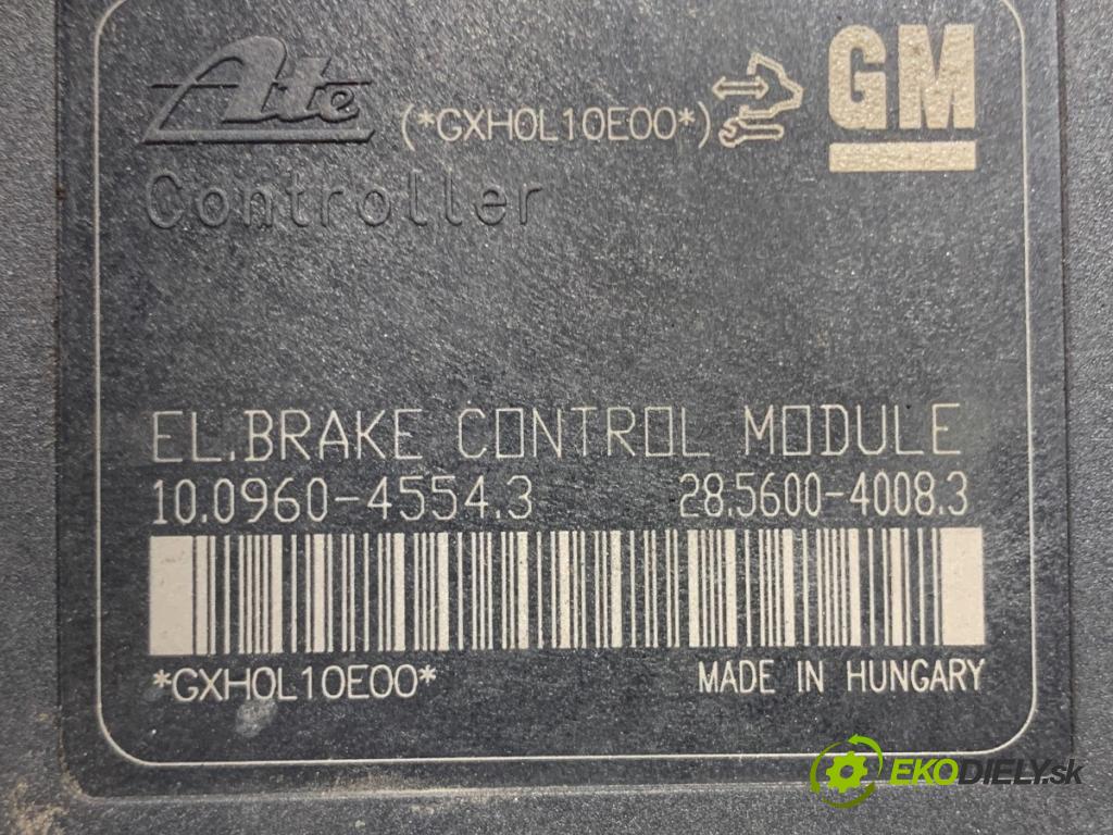 CHEVROLET CRUZE (J300) 2009 - 2022    1.8 104 kW [141 KM] benzyna 2009 - 2022  Pumpa ABS 13349239 (Pumpa ABS)