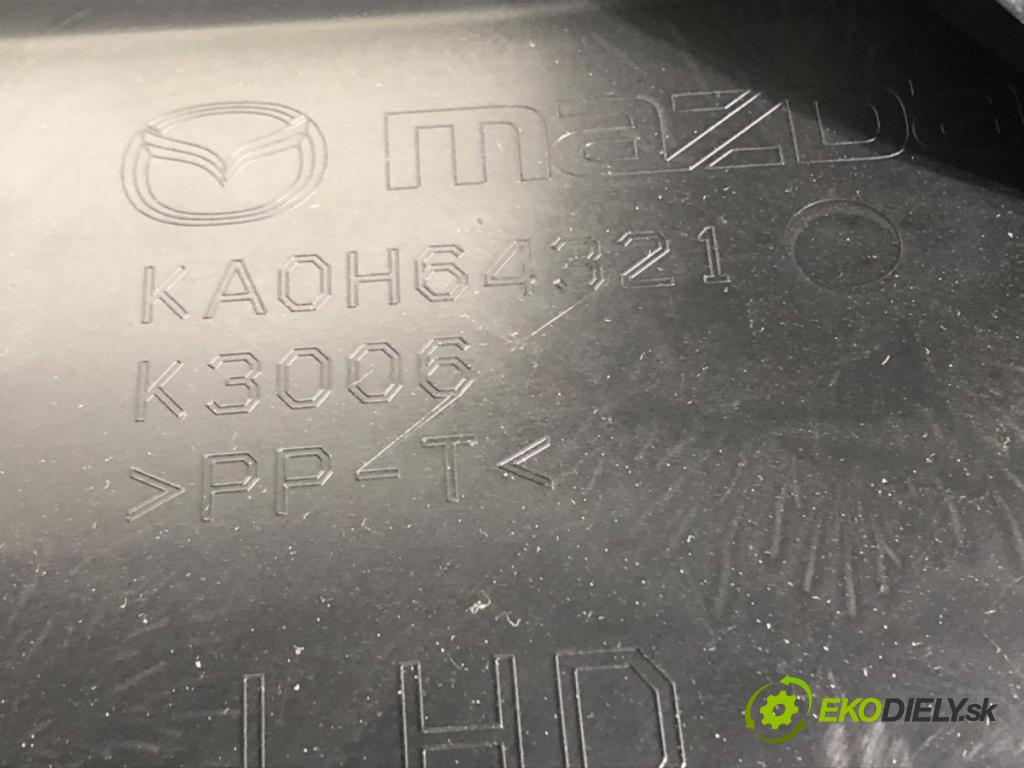 MAZDA CX-5 (KE, GH) 2011 - 2017    2.2 D (KE2FW) 129 kW [175 KM] olej napędowy 2012 - 2017  Tunel stredový  (Stredový tunel / panel)