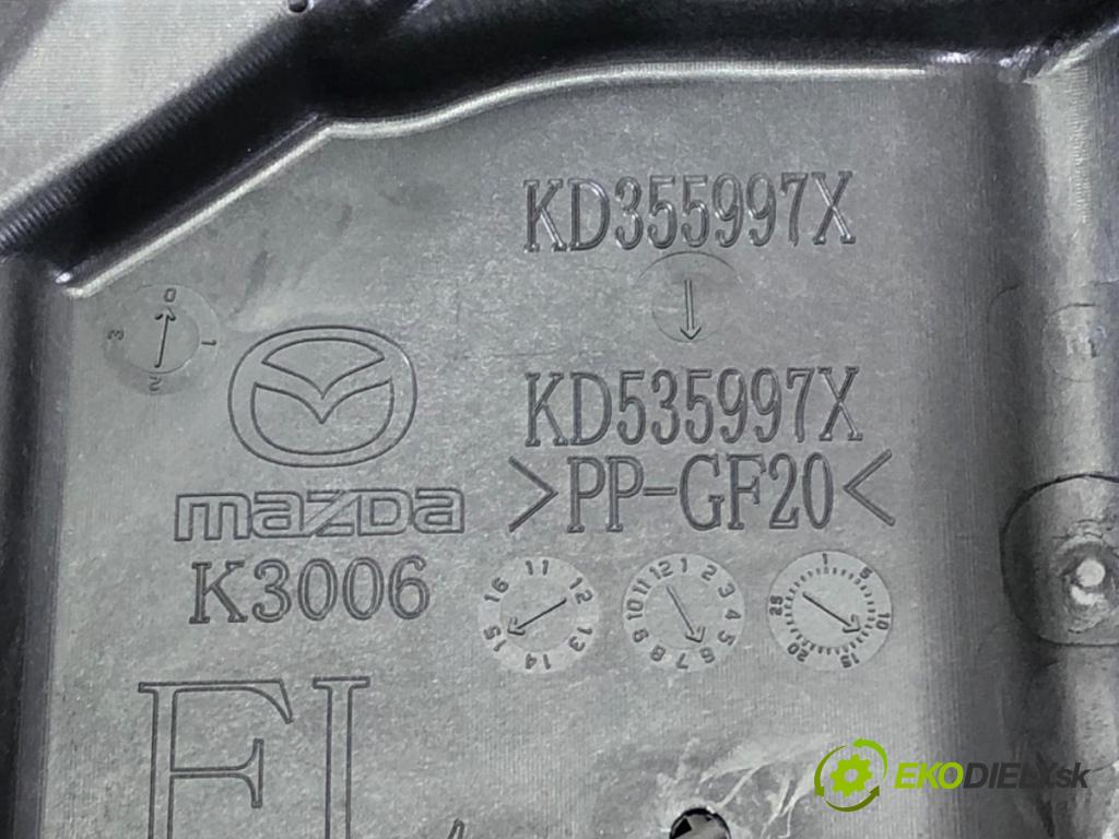 MAZDA CX-5 (KE, GH) 2011 - 2017    2.2 D (KE2FW) 129 kW [175 KM] olej napędowy 2012 - 2017  mechanismus okna levý přední část KD355997X