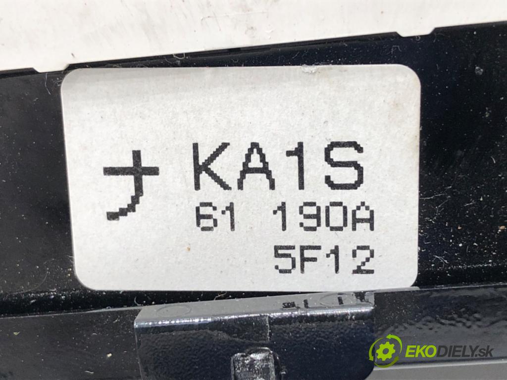 MAZDA CX-5 (KE, GH) 2011 - 2017    2.2 D (KE2FW) 129 kW [175 KM] olej napędowy 2012 - 2017  Panel ovládania kúrenia KA1S61190A (Prepínač/spínač/tlačidlo a ovládač kúrenia)