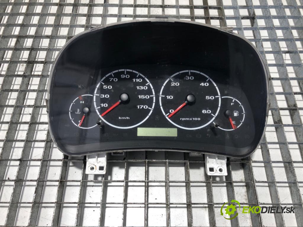 FIAT DUCATO Autobus (230_) 1994 - 2005    2.0 JTD 62 kW [84 KM] olej napędowy 2001 - 2002  Prístrojovka 1339326080 (Prístrojová doska, displej)
