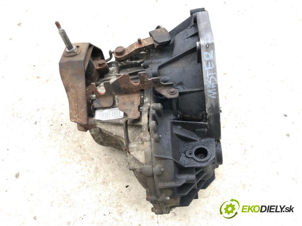RENAULT MASTER II Skrzynia (FD) 1998 - 2022    2.5 dCi 88 kW [120 KM] olej napędowy 2006 - 2022  Prevodovka PF6006 (Prevodovka)