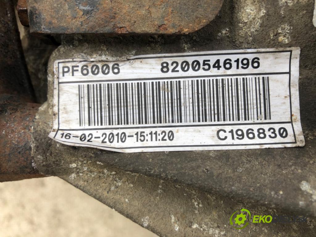 RENAULT MASTER II Skrzynia (FD) 1998 - 2022    2.5 dCi 88 kW [120 KM] olej napędowy 2006 - 2022  Prevodovka PF6006 (Prevodovka)