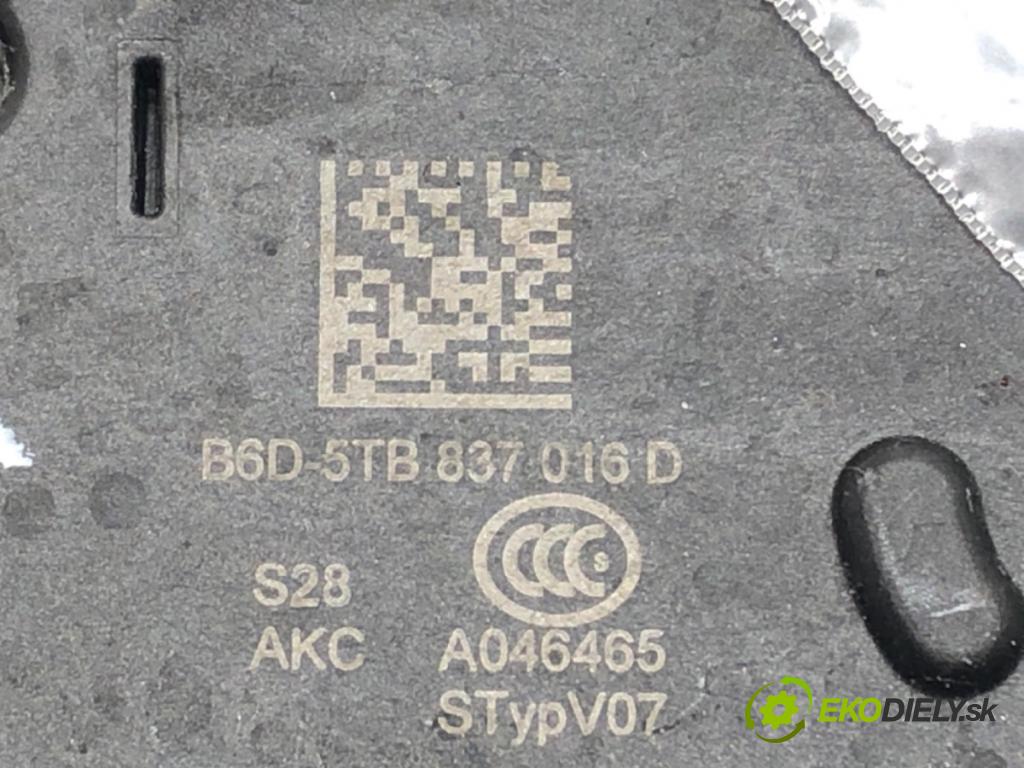 SKODA OCTAVIA IV (NX3, NN3) 2020 - 2022    2.0 TDI 110 kW [150 KM] olej napędowy 2020 - 2022  zámok dveře pravý přední část 5TB837016D