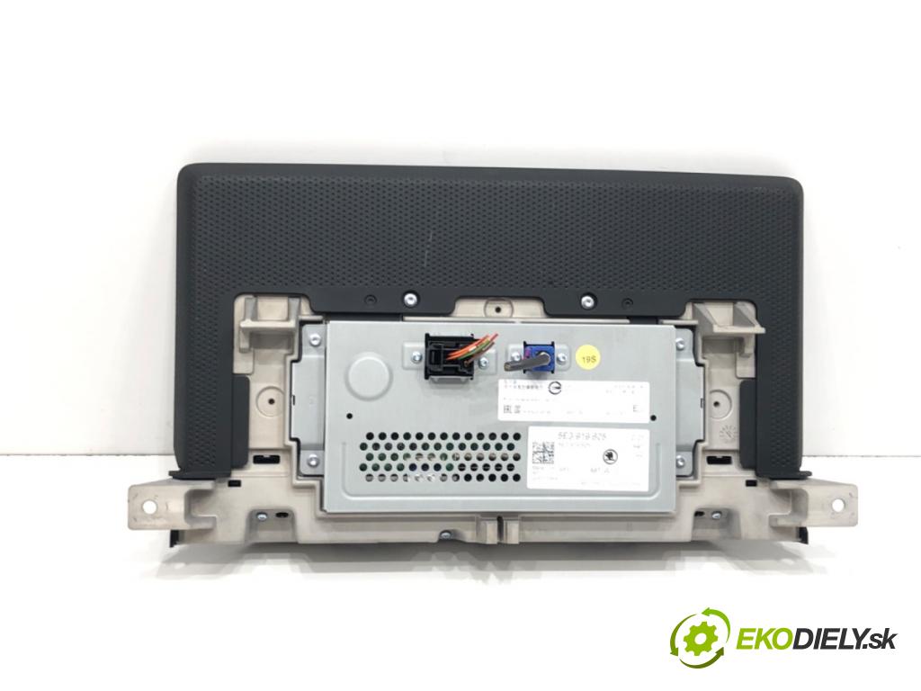 SKODA OCTAVIA IV (NX3, NN3) 2020 - 2022    2.0 TDI 110 kW [150 KM] olej napędowy 2020 - 2022  Dislpej 5E3919605 (Prístrojová doska, displej)