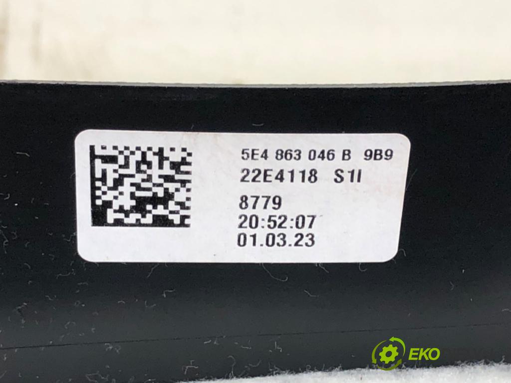 SKODA OCTAVIA IV (NX3, NN3) 2020 - 2022    2.0 TDI 110 kW [150 KM] olej napędowy 2020 - 2022  Tunel stredový  (Stredový tunel / panel)