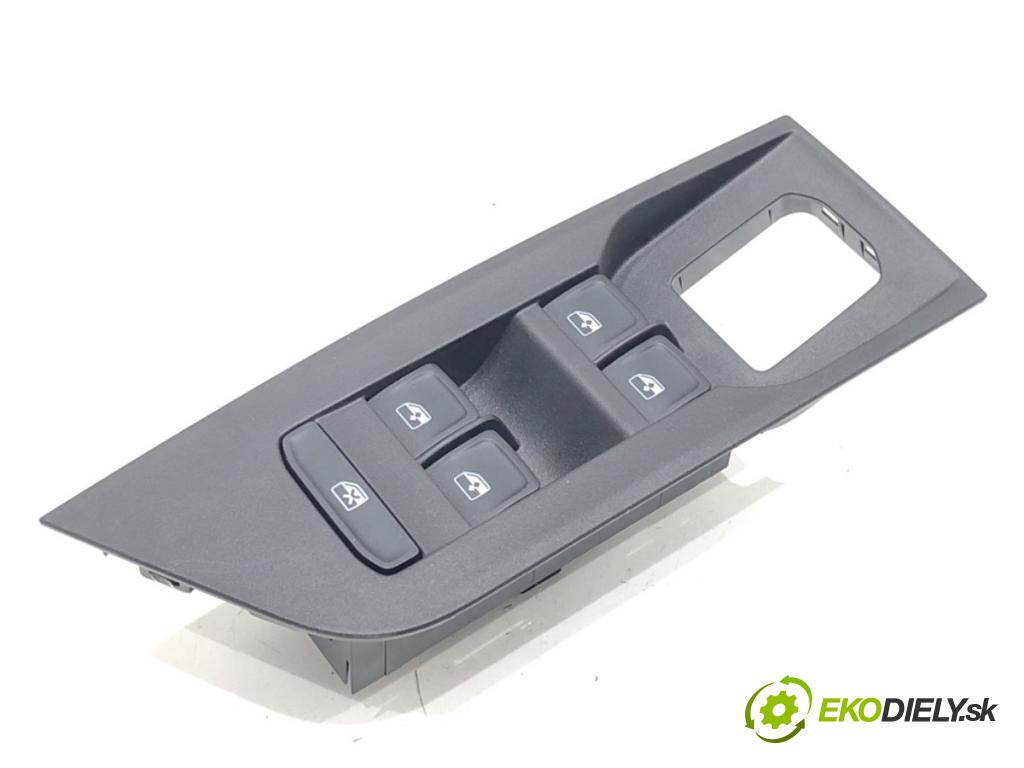 SKODA OCTAVIA IV (NX3, NN3) 2020 - 2022    2.0 TDI 110 kW [150 KM] olej napędowy 2020 - 2022  Prepínač okien 5G0959857D (Prepínač/spínač/tlačidlo a ovládač kúrenia)