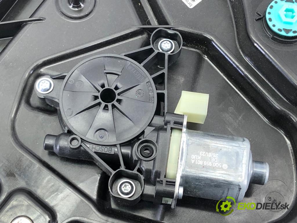 SKODA OCTAVIA IV (NX3, NN3) 2020 - 2022    2.0 TDI 110 kW [150 KM] olej napędowy 2020 - 2022  mechanismus okna levý přední část 5E3837655A
