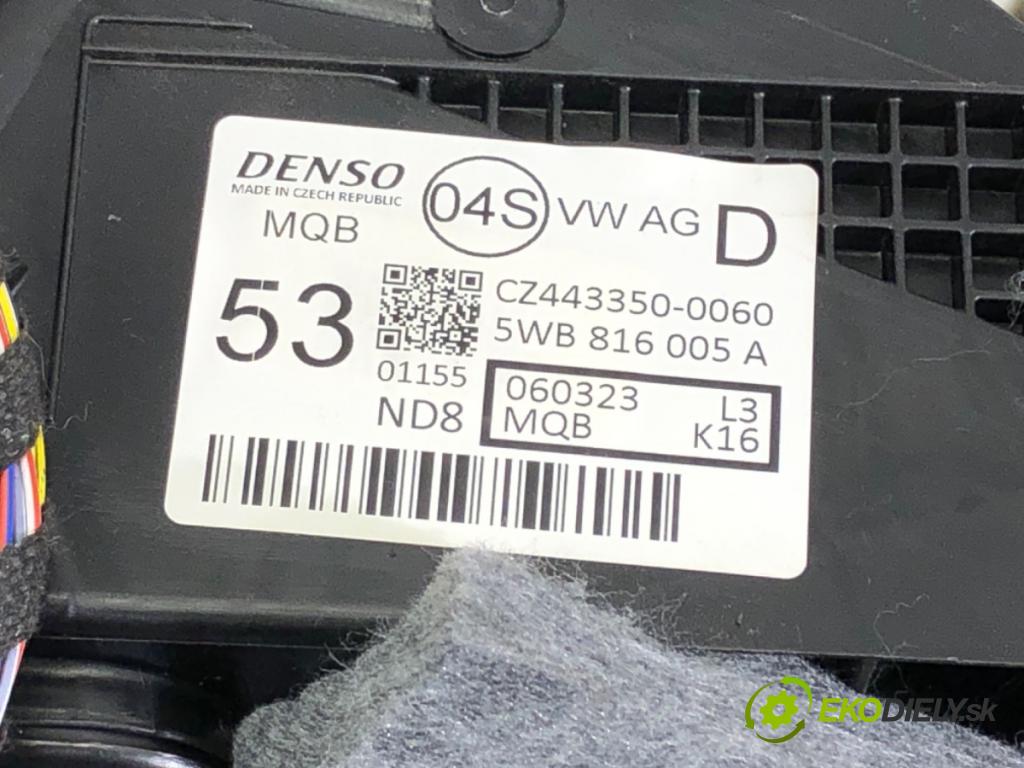 SKODA OCTAVIA IV (NX3, NN3) 2020 - 2022    2.0 TDI 110 kW [150 KM] olej napędowy 2020 - 2022  topné těleso radiátor topení komplet KOMBAJN 5WB816005A (Radiátory topení)