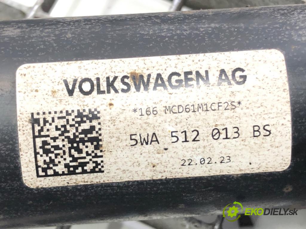 SKODA OCTAVIA IV (NX3, NN3) 2020 - 2022    2.0 TDI 110 kW [150 KM] olej napędowy 2020 - 2022  Tlmič ľavy zad 5WA512013BS