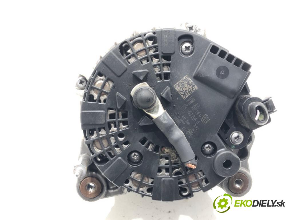 SKODA OCTAVIA IV (NX3, NN3) 2020 - 2022    2.0 TDI 110 kW [150 KM] olej napędowy 2020 - 2022  Alternátor 05L903026D 0125812090 (Alternátor)