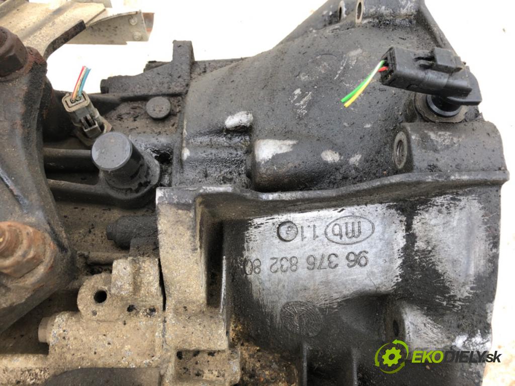 PEUGEOT BOXER Autobus (244, Z_) 2001 - 2022    2.0 HDi 62 kW [84 KM] olej napędowy 2002 - 2022  Prevodovka 9637683280 (Prevodovka)