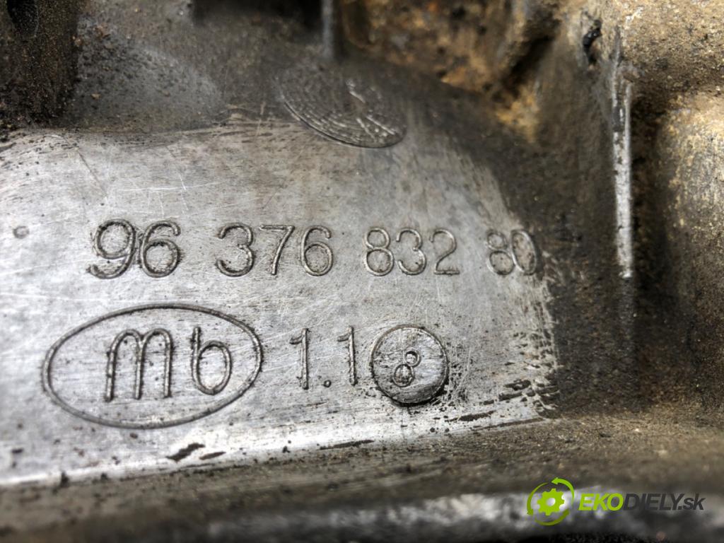 PEUGEOT BOXER Autobus (244, Z_) 2001 - 2022    2.0 HDi 62 kW [84 KM] olej napędowy 2002 - 2022  Prevodovka 9637683280 (Prevodovka)