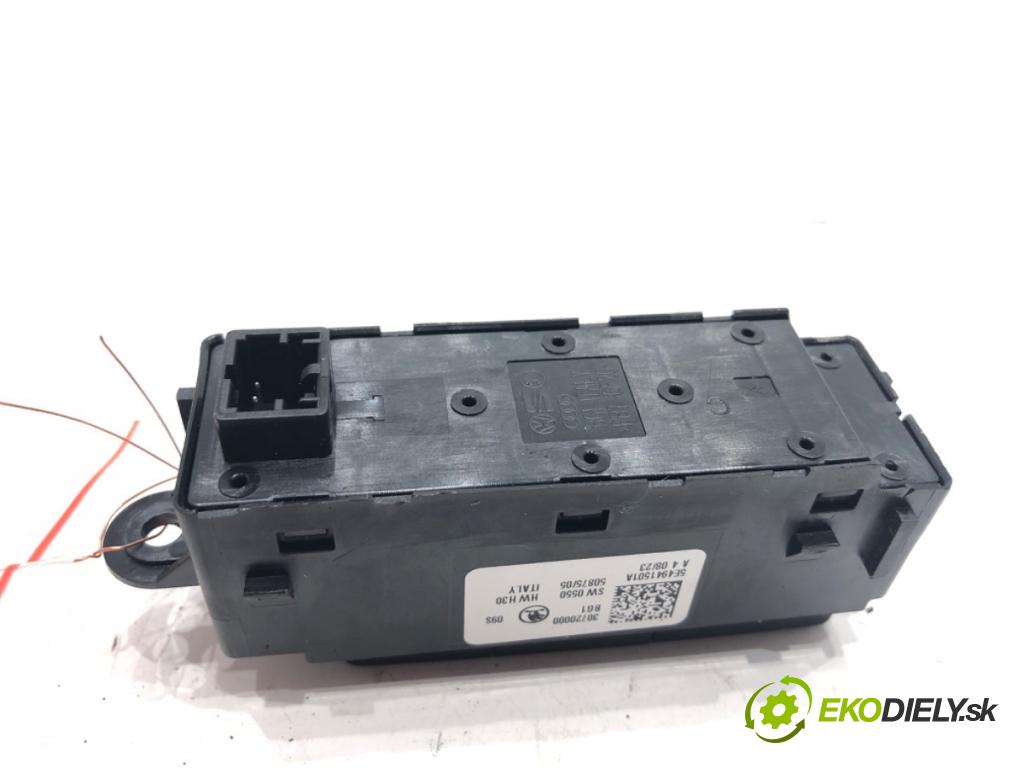 SKODA OCTAVIA IV (NX3, NN3) 2020 - 2022    2.0 TDI 110 kW [150 KM] olej napędowy 2020 - 2022  spínač světel 5E4941501A