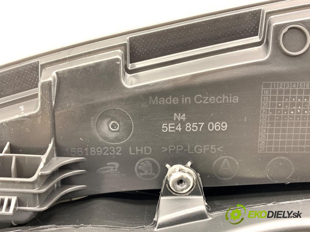 SKODA OCTAVIA IV (NX3, NN3) 2020 - 2022    2.0 TDI 110 kW [150 KM] olej napędowy 2020 - 2022  Palubná doska AirBag spolujazdca volantu koleno: 5E4857069