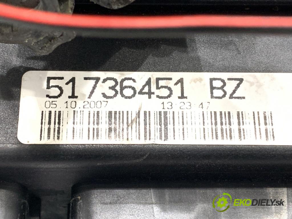 FIAT GRANDE PUNTO (199_) 2005 - 2022    1.4 (199AXB11, 199AXB1A, 199BXB1A, 199AXL1A) 57 kW [77 KM] benzyna 2005 - 2015  skříňka poistková 51736451 (Pojistkové skříňky)
