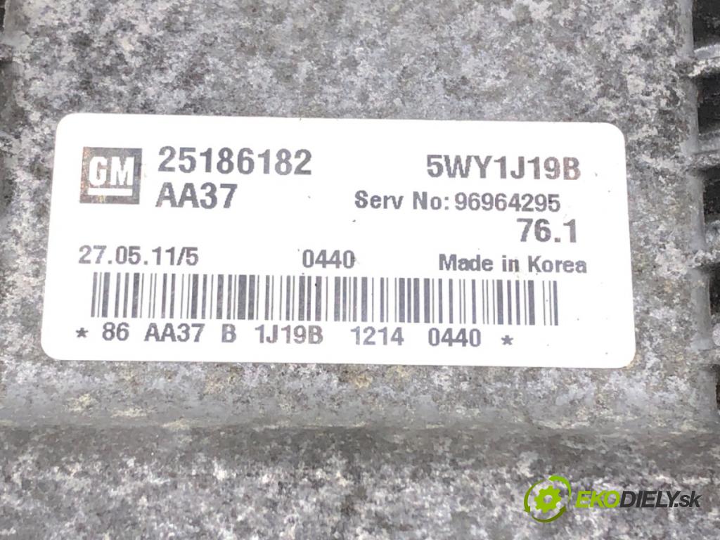 CHEVROLET ORLANDO (J309) 2010 - 2022    1.8 104 kW [141 KM] benzyna 2011 - 2022  riadiaca jednotka Motor 25186182 (Riadiaca jednotka)