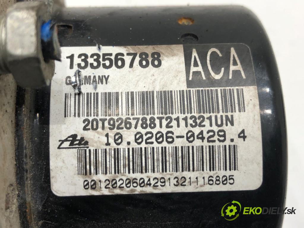 CHEVROLET ORLANDO (J309) 2010 - 2022    1.8 104 kW [141 KM] benzyna 2011 - 2022  Pumpa ABS 13356788 (Pumpa ABS)