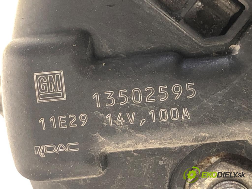 CHEVROLET ORLANDO (J309) 2010 - 2022    1.8 104 kW [141 KM] benzyna 2011 - 2022  Alternátor 13502595 (Alternátor)