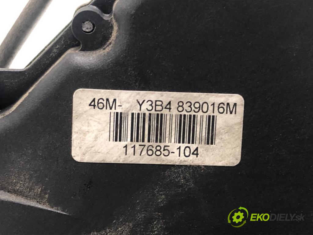 SEAT TOLEDO II (1M2) 1998 - 2006    1.9 TDI 96 kW [130 KM] olej napędowy 2003 - 2006  zámok dveře pravý zadní část 3B4839016M