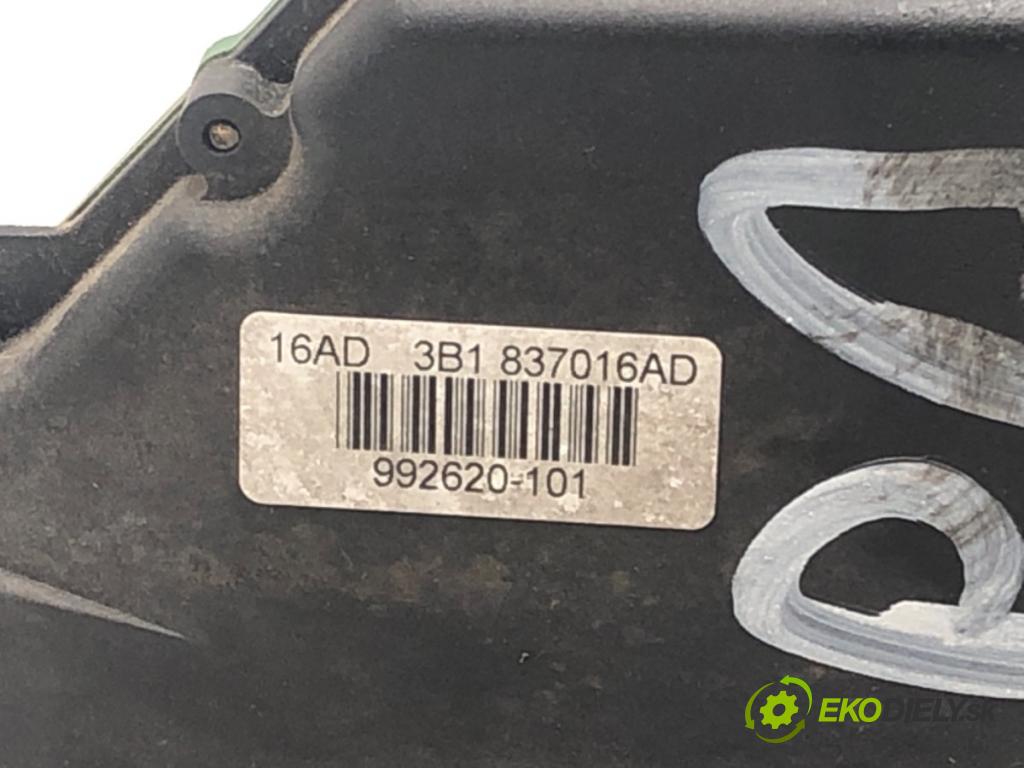 SEAT TOLEDO II (1M2) 1998 - 2006    1.9 TDI 96 kW [130 KM] olej napędowy 2003 - 2006  zámok dveře pravý přední část 3B1837016AD