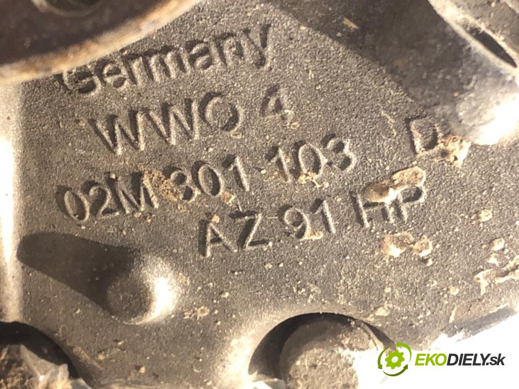 SEAT TOLEDO II (1M2) 1998 - 2006    1.9 TDI 96 kW [130 KM] olej napędowy 2003 - 2006  Prevodovka FMH (Prevodovka)