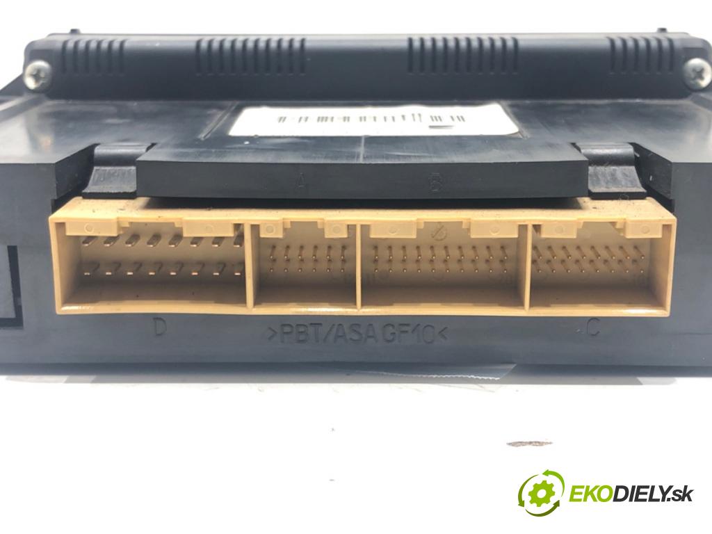 SEAT TOLEDO II (1M2) 1998 - 2006    1.9 TDI 96 kW [130 KM] olej napędowy 2003 - 2006  Panel ovládania kúrenia 1M0820043E (Prepínač/spínač/tlačidlo a ovládač kúrenia)