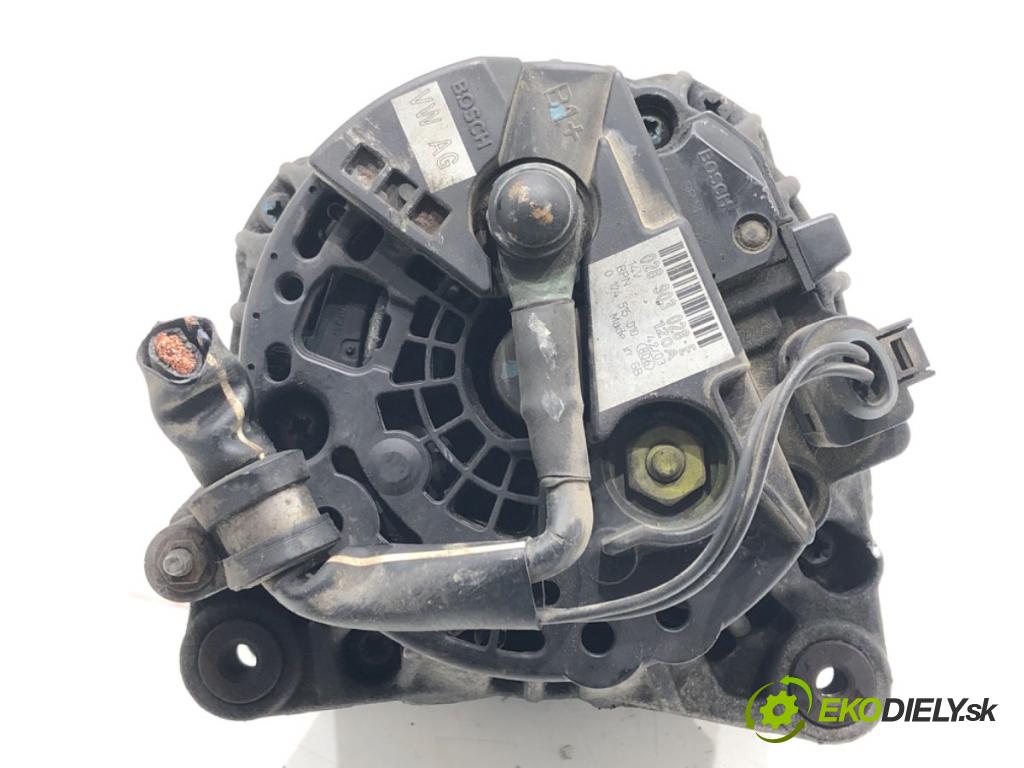 SEAT TOLEDO II (1M2) 1998 - 2006    1.9 TDI 96 kW [130 KM] olej napędowy 2003 - 2006  Alternátor 028903028E (Alternátor)