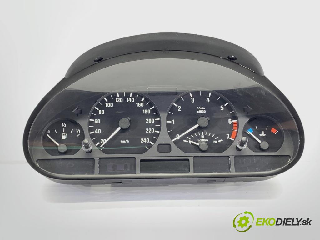 BMW 3 (E46) 1997 - 2005    316 i 85 kW [115 KM] benzyna 2002 - 2005  Prístrojovka 6911286 (Prístrojová doska, displej)