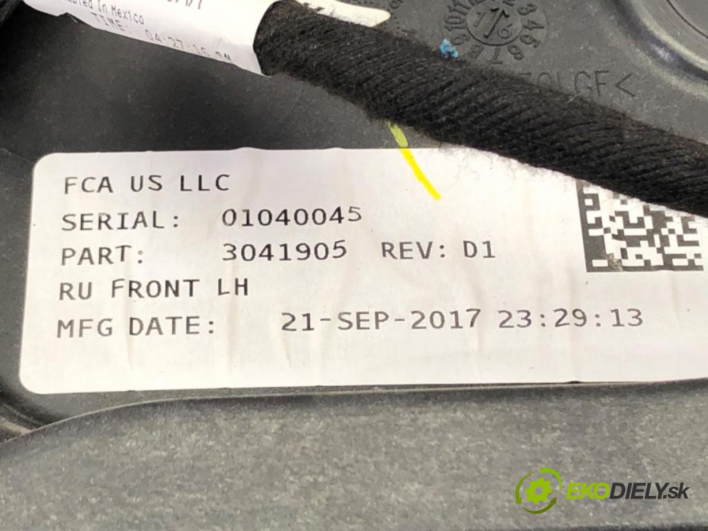 CHRYSLER PACIFICA 2016 - 2022    3.6 214 kW [291 KM] benzyna 2016 - 2022  mechanismus okna levý přední část 3040314C