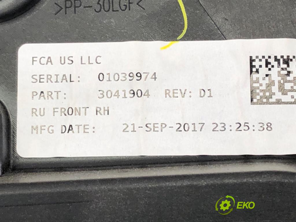 CHRYSLER PACIFICA 2016 - 2022    3.6 214 kW [291 KM] benzyna 2016 - 2022  mechanismus okna pravý přední část 3040313C
