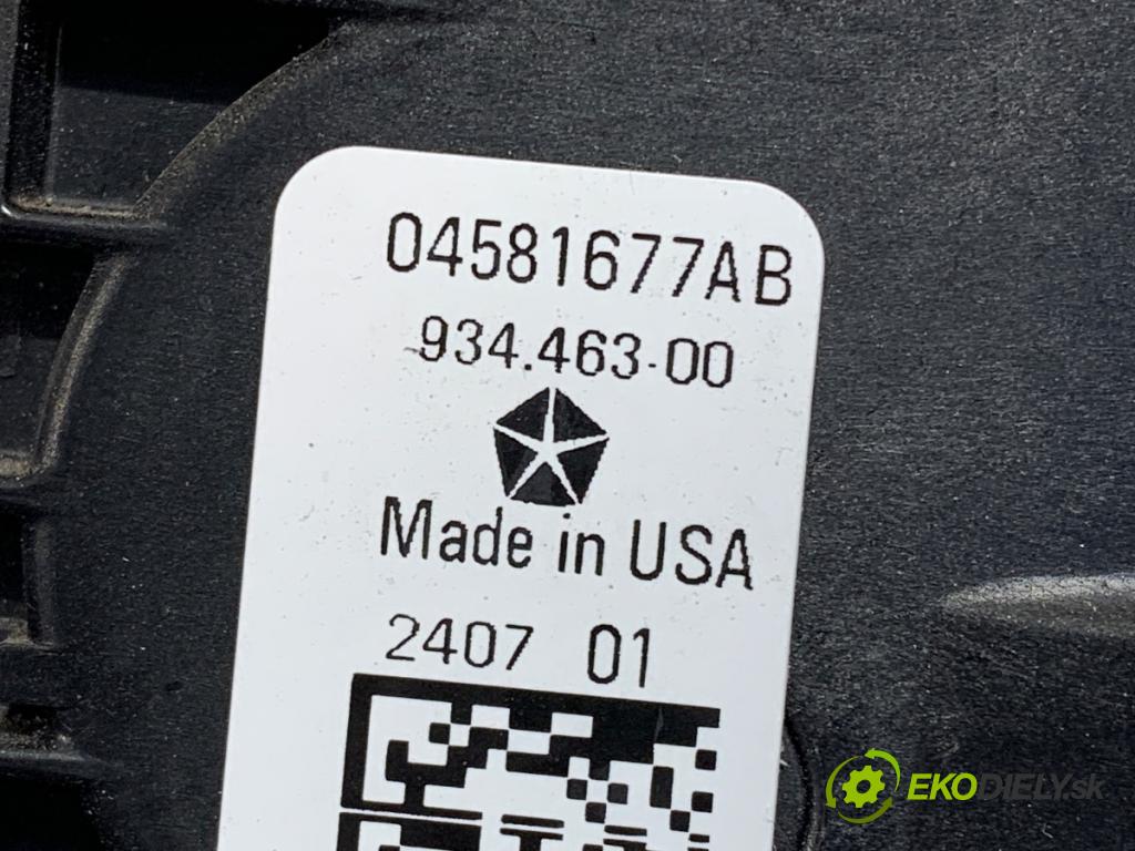 CHRYSLER PACIFICA 2016 - 2022    3.6 214 kW [291 KM] benzyna 2016 - 2022  Potenciometer plynu 04581677AB (Pedál)
