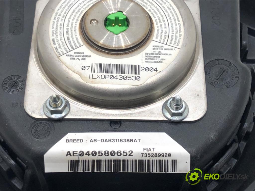 ALFA ROMEO GT (937_) 2003 - 2010    1.9 JTD (937CXN1B) 110 kW [150 KM] olej napędowy 2003 - 2010  AirBag volantu 735289920 (Airbag)