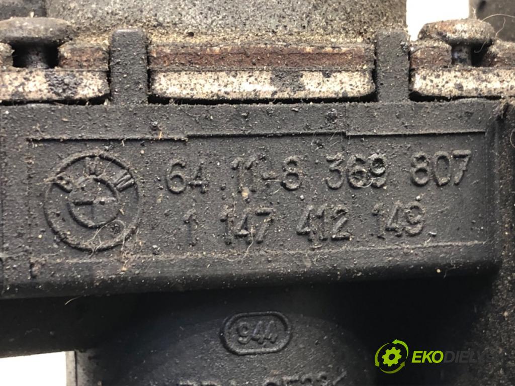 BMW 3 (E46) 1997 - 2005    316 i 85 kW [115 KM] benzyna 2002 - 2005  Magnetický ventil vody 8369807 (Ostatné)