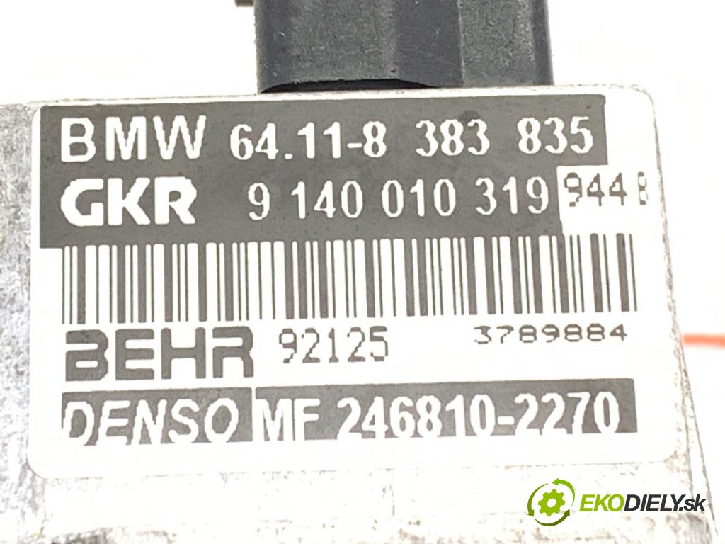 BMW 3 (E46) 1997 - 2005    316 i 85 kW [115 KM] benzyna 2002 - 2005  odpor rezistor topení vzduchu 8383835 (Odpory topení)