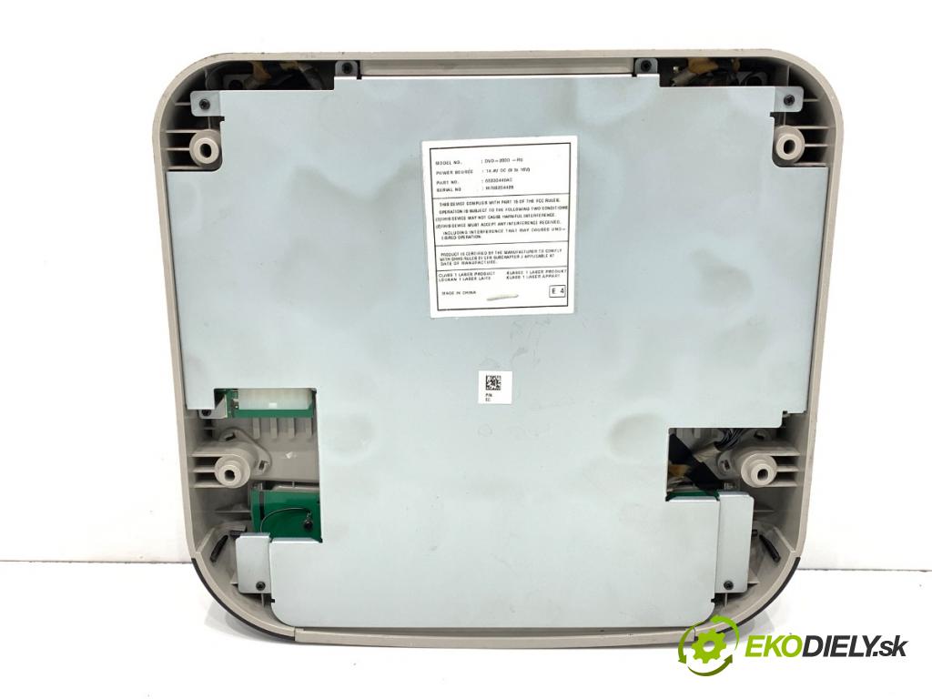 CHRYSLER PACIFICA 2016 - 2022    3.6 214 kW [291 KM] benzyna 2016 - 2022  slot DVD 68330446AC