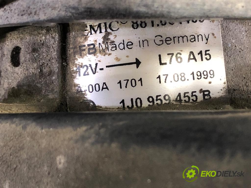 SEAT LEON (1M1) 1999 - 2006    1.4 16V 55 kW [75 KM] benzyna 1999 - 2006  ventilátor chladiče  (Ventilátory)