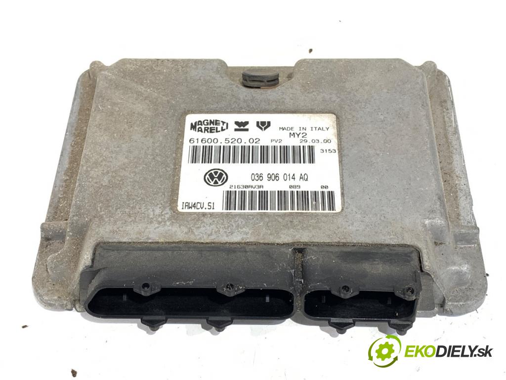 SEAT LEON (1M1) 1999 - 2006    1.4 16V 55 kW [75 KM] benzyna 1999 - 2006  riadiaca jednotka Motor 036906014AQ (Riadiaca jednotka)
