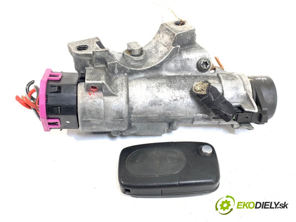 SEAT LEON (1M1) 1999 - 2006    1.4 16V 55 kW [75 KM] benzyna 1999 - 2006  spinačka  (Spínacia skrinka a kľúč)