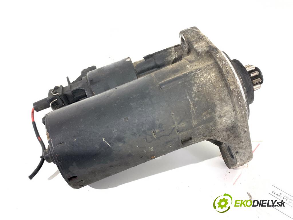 SEAT LEON (1M1) 1999 - 2006    1.4 16V 55 kW [75 KM] benzyna 1999 - 2006  Štartér 0001121006 (Štartér)