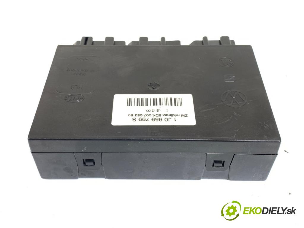 SEAT LEON (1M1) 1999 - 2006    1.4 16V 55 kW [75 KM] benzyna 1999 - 2006  Modul komfortu 1J0959799S (Modul komfortu)