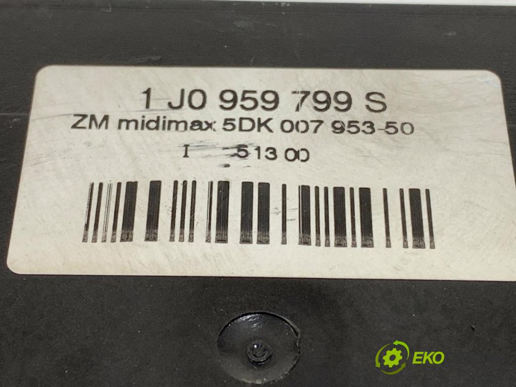 SEAT LEON (1M1) 1999 - 2006    1.4 16V 55 kW [75 KM] benzyna 1999 - 2006  Modul komfortu 1J0959799S (Modul komfortu)
