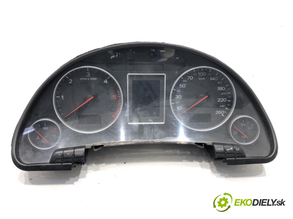 AUDI A4 B6 (8E2) 2000 - 2005    1.9 TDI 96 kW [130 KM] olej napędowy 2000 - 2004  Prístrojovka 8E0920900E (Prístrojová doska, displej)