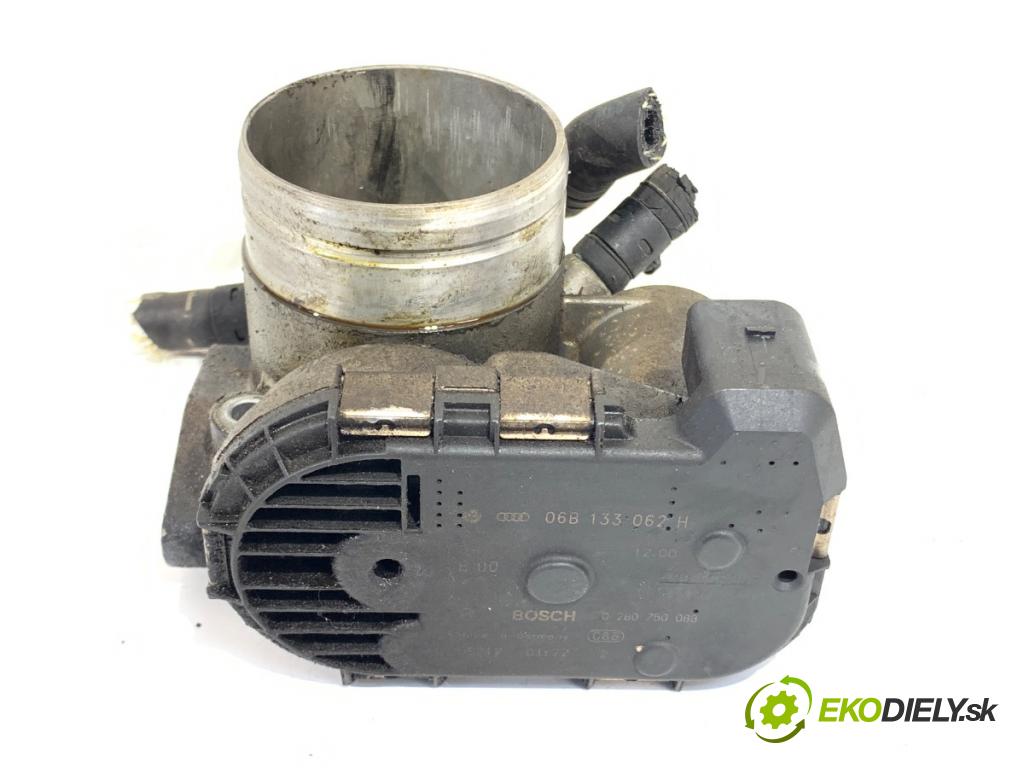 AUDI A4 B6 (8E2) 2000 - 2005    2.0 96 kW [130 KM] benzyna 2000 - 2004  Škrtiaca klapka 06B133062H (Škrtiaca klapka)