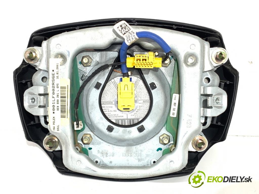 AUDI A4 B6 (8E2) 2000 - 2005    2.0 96 kW [130 KM] benzyna 2000 - 2004  AirBag volantu 8E0880201L (Airbag)
