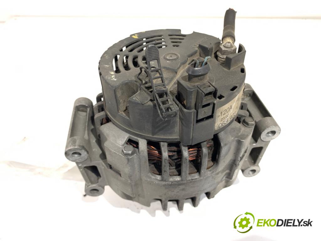 AUDI A4 B6 (8E2) 2000 - 2005    2.0 96 kW [130 KM] benzyna 2000 - 2004  Alternátor 06B903016AE (Alternátor)