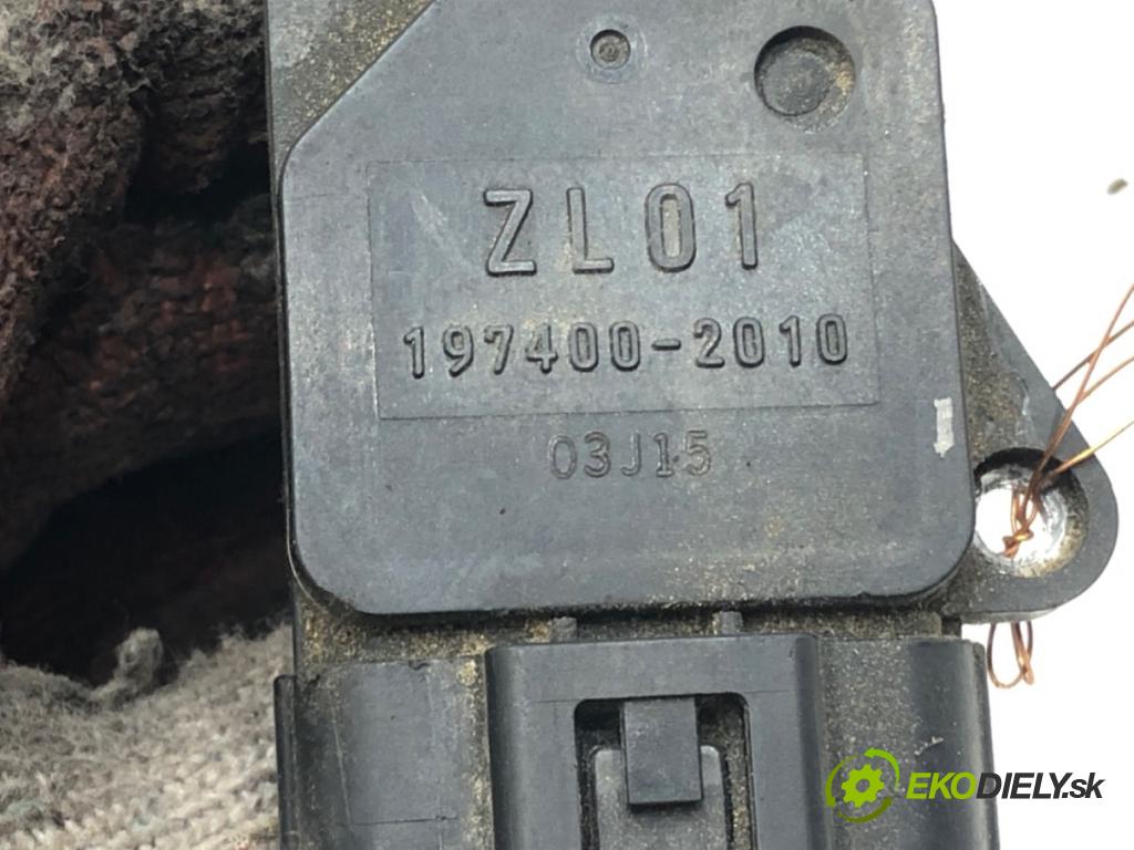 MAZDA 5 (CR19) 2005 - 2010    2.0 CD (CR19) 105 kW [143 KM] olej napędowy 2005 - 2010  Váha vzduchu 197400-2010 (Váha vzduchu)