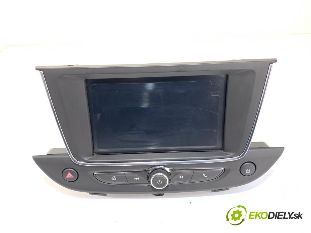 OPEL CROSSLAND X / CROSSLAND (P17, P2QO) 2017 - 2022    1.2 (75) 81 kW [110 KM] benzyna 2017 - 2022  RADIO 39152906 (Audio zariadenie)