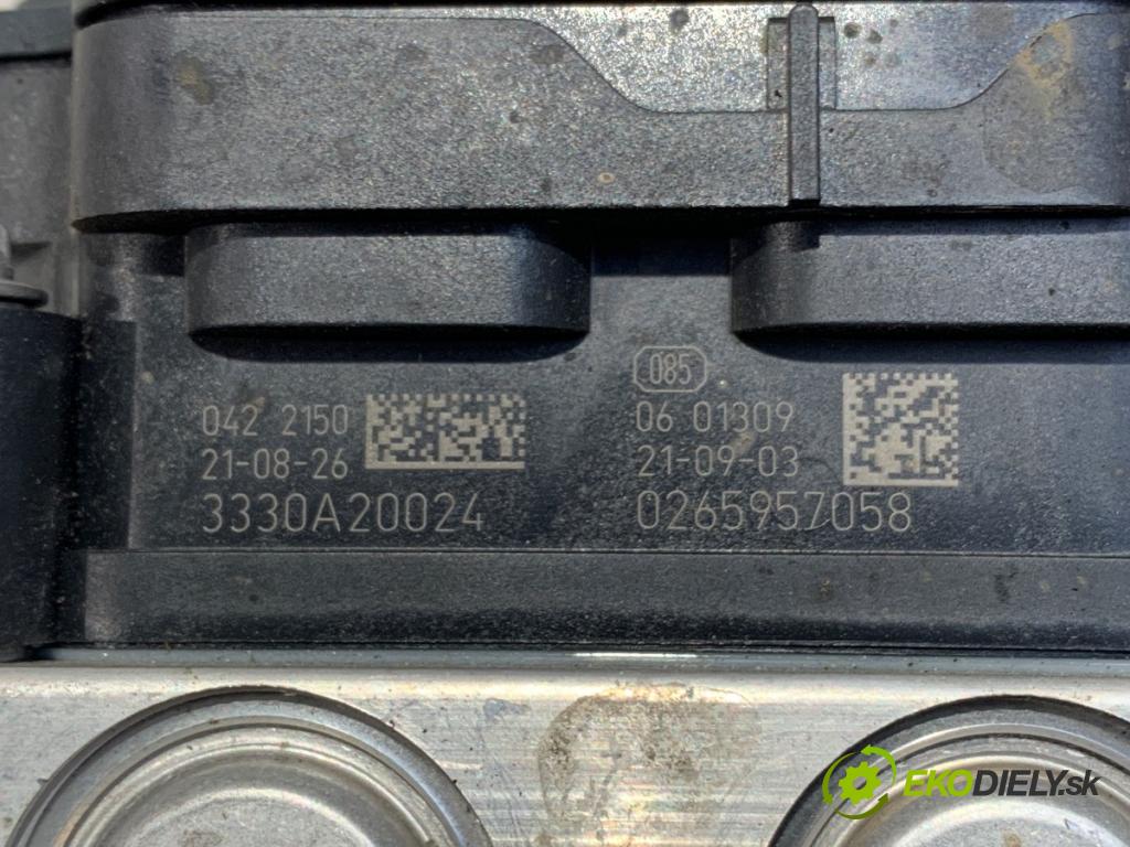 OPEL CROSSLAND X / CROSSLAND (P17, P2QO) 2017 - 2022    1.2 (75) 81 kW [110 KM] benzyna 2017 - 2022  Pumpa ABS 3330A20024 (Pumpa ABS)