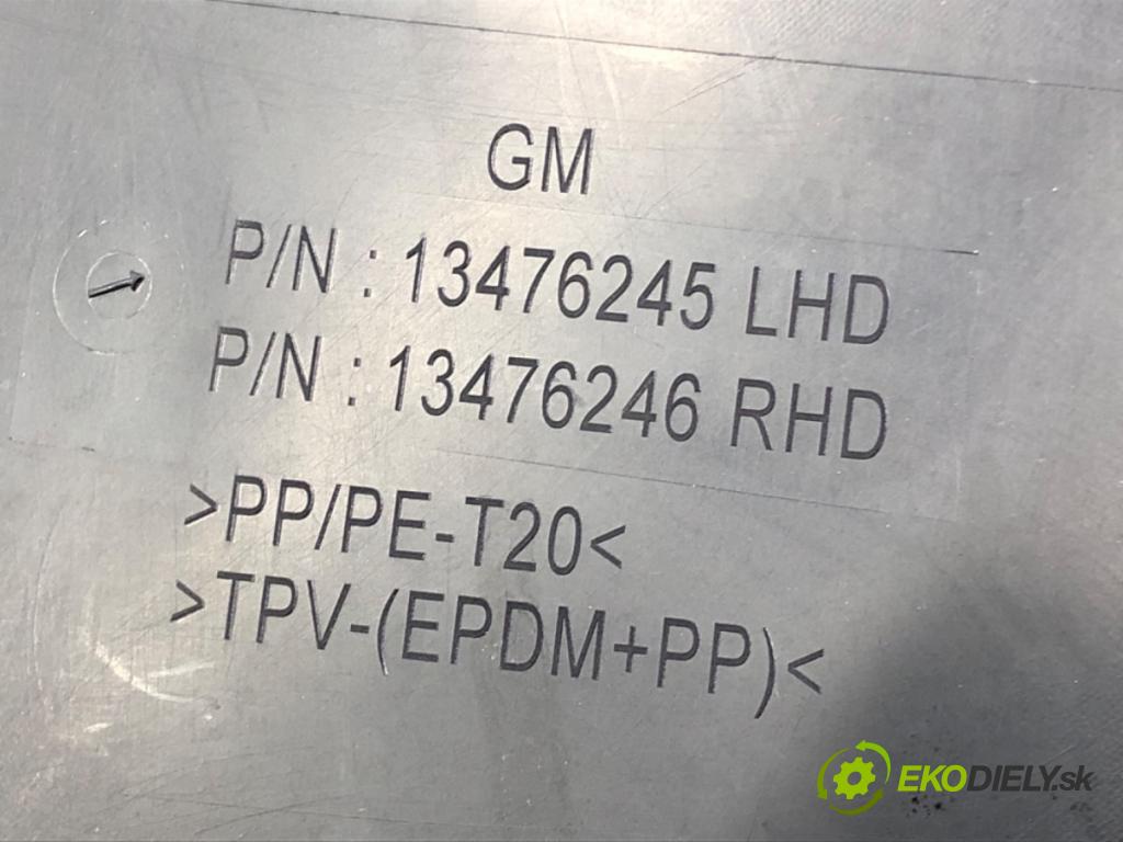 OPEL CROSSLAND X / CROSSLAND (P17, P2QO) 2017 - 2022    1.2 (75) 81 kW [110 KM] benzyna 2017 - 2022  Torpédo, plast pod čelné okno 13476245 (Torpédo)